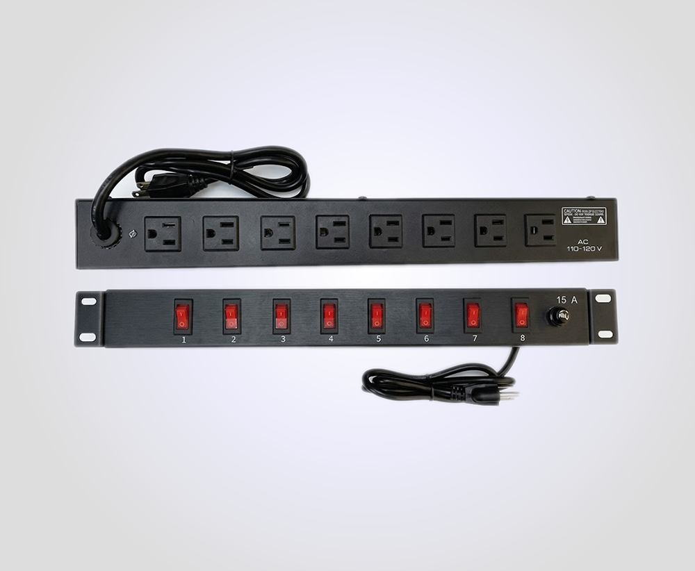 Multitoma para Rack 8 Tomas