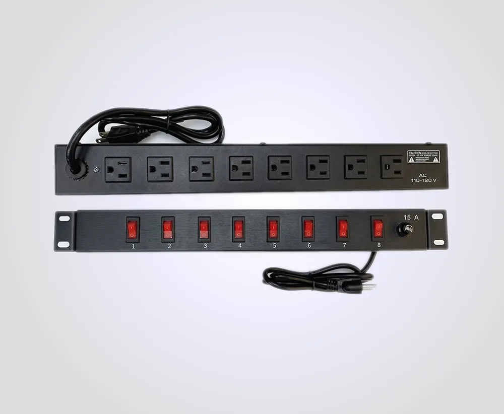 Multitoma para Rack 8 Tomas